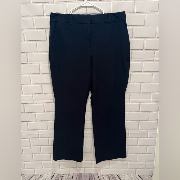 CLASSIC CLOTHING women navy blue mid rise dress pants/size 10 - Picture 1 of 6